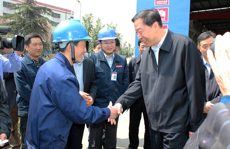 江蘇省省委書記羅志軍一行蒞臨星火特鋼調(diào)研轉(zhuǎn)型升級